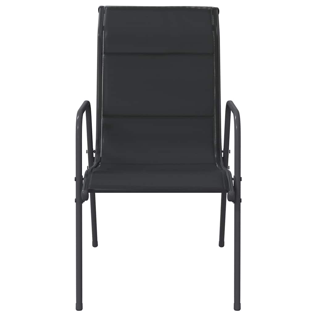 garden chairs (2 pieces) and Textilene garden chairs