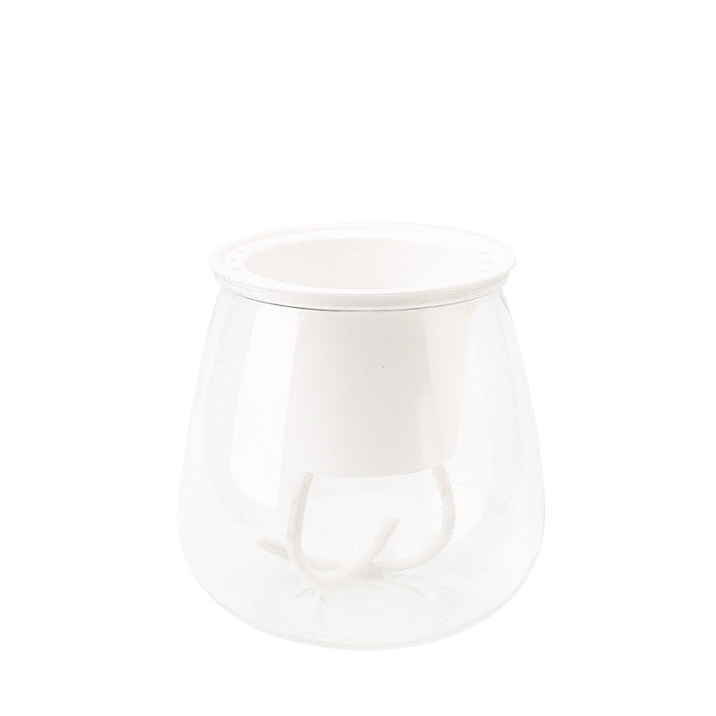 Transparent water container