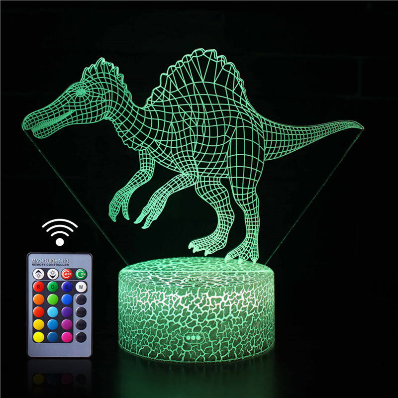 Colorful touch remote control LED visual light