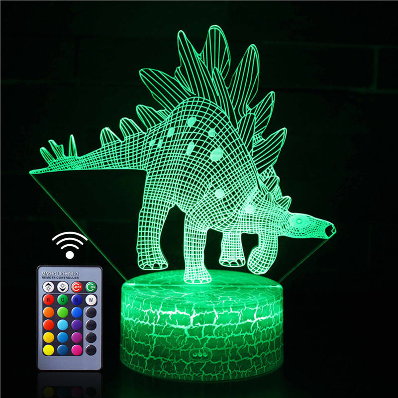 Colorful touch remote control LED visual light