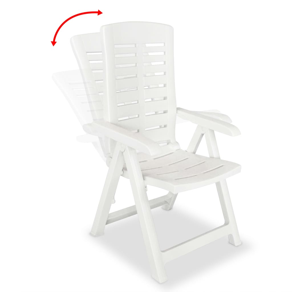 Adjustable Garden Chairs, 2 pcs. Adjustable Garden Chairs