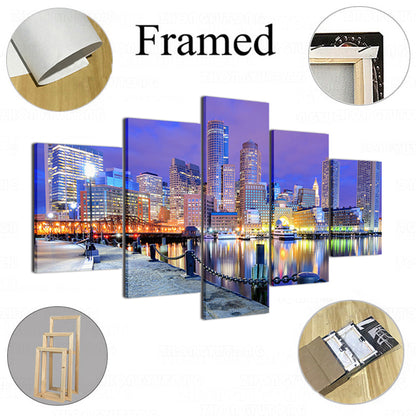Frameless Canvas Painting Bedroom Bedside