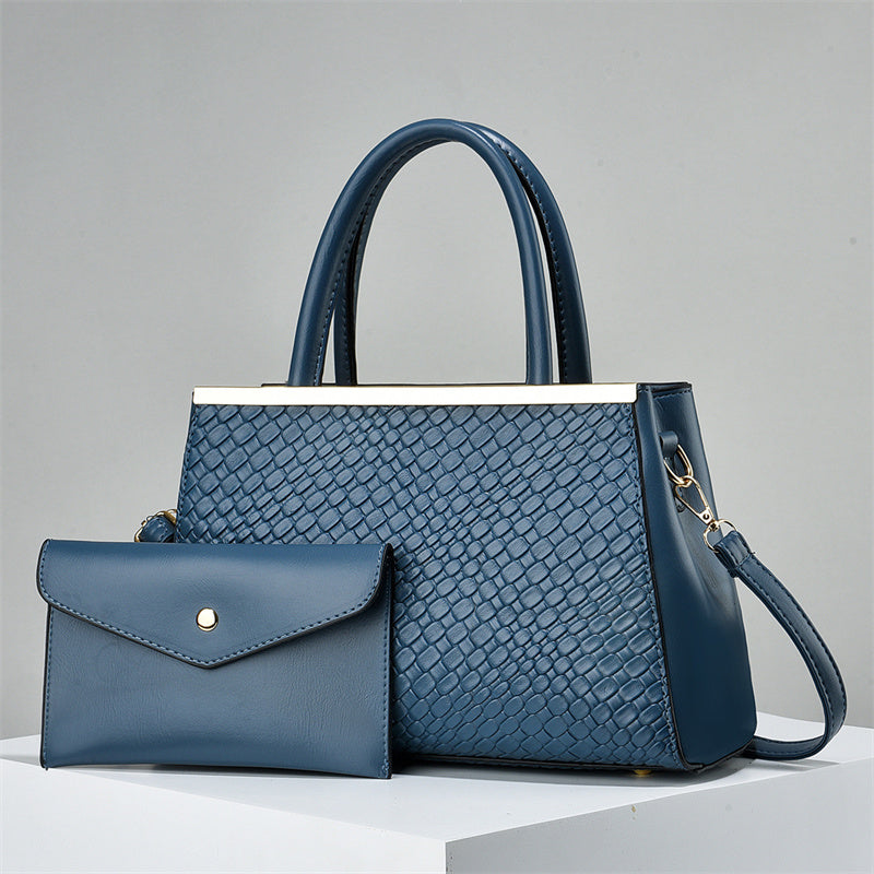 2 In 1 Bold Luxe Structured Handbag - Women&