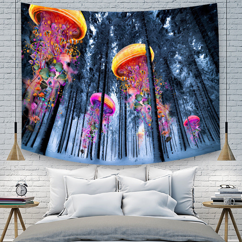 Bedroom Decoration Live Background Tapestry
