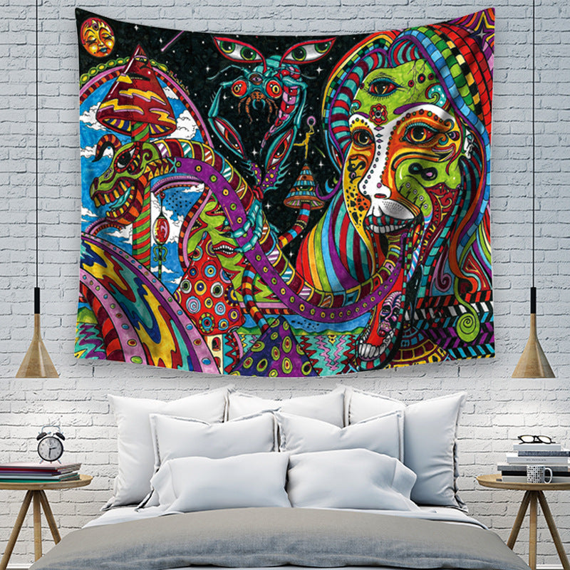 Bedroom Decoration Live Background Tapestry
