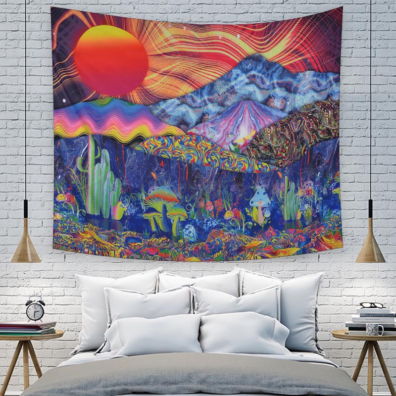 Bedroom Decoration Live Background Tapestry