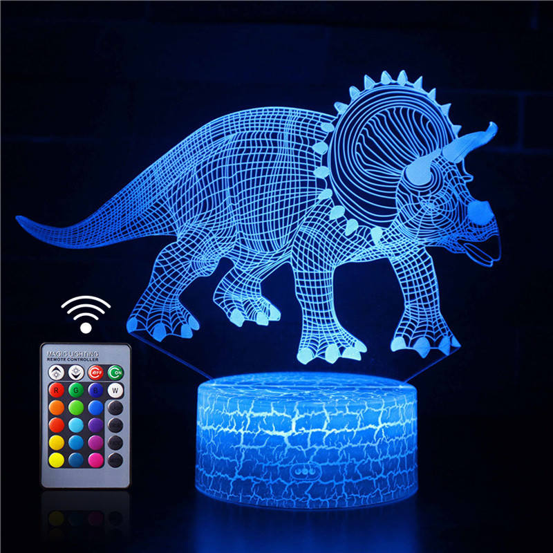 Colorful touch remote control LED visual light