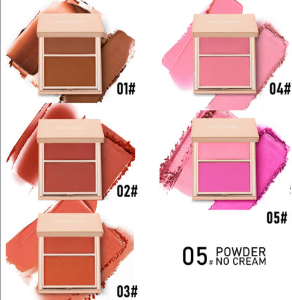 PHOFAY Double-Take Cream &amp; Powder Blush Duo