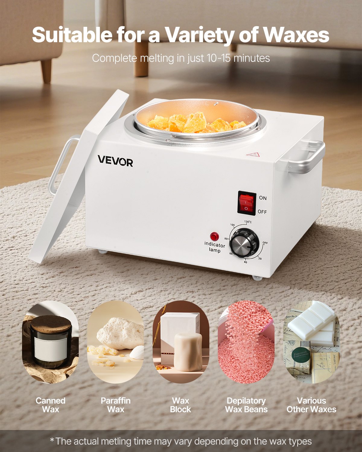 Single Wax Warmer 3000ML Wax Warmer For Hair Removal