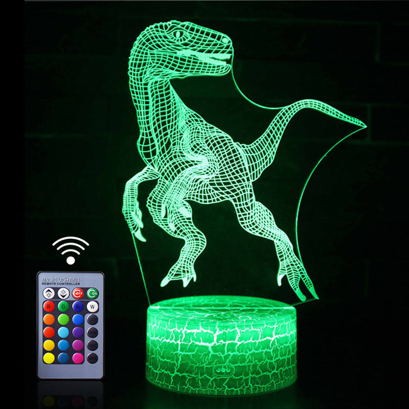 Colorful touch remote control LED visual light