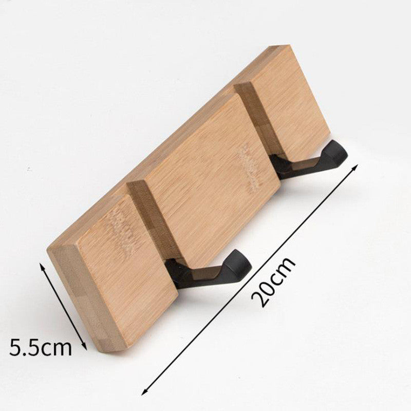 Foldable bedroom coat hook