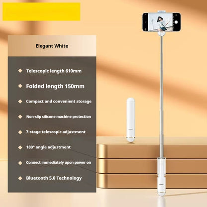 Mini All-in-One Phone Selfie Stick With Extended Bluetooth Shutter The Ultimate Photography Gadget