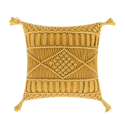 Knitted bedroom wave pillow