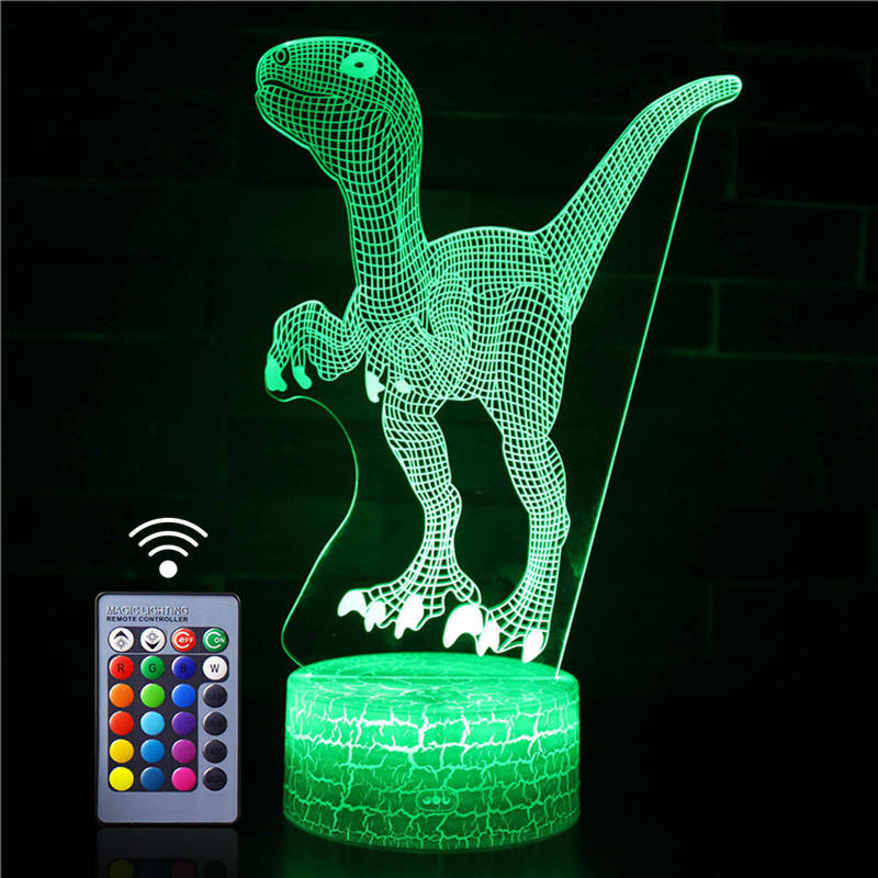 Colorful touch remote control LED visual light