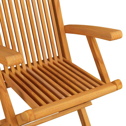Garden Chairs 3 pcs. Solid Teak Wood   Garden Chairs