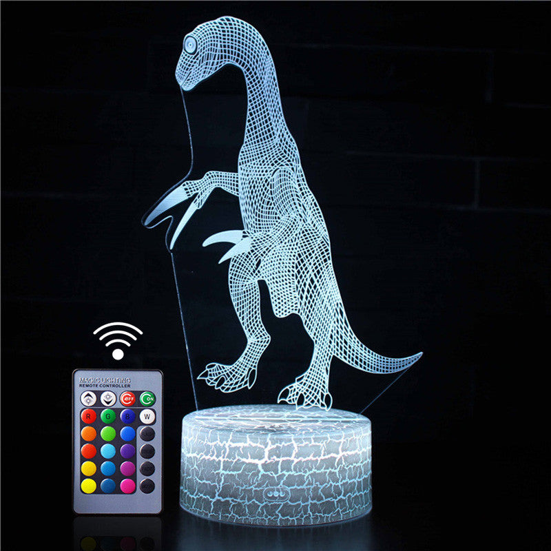 Colorful touch remote control LED visual light
