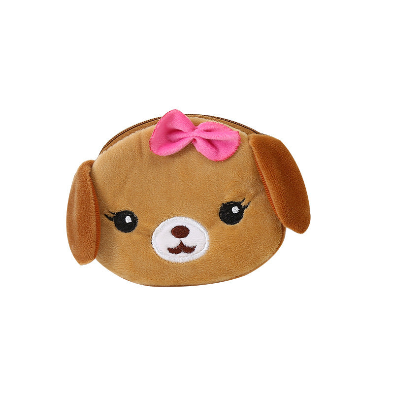 Plush Cute Coin Purse Cartoon Cloth Women&