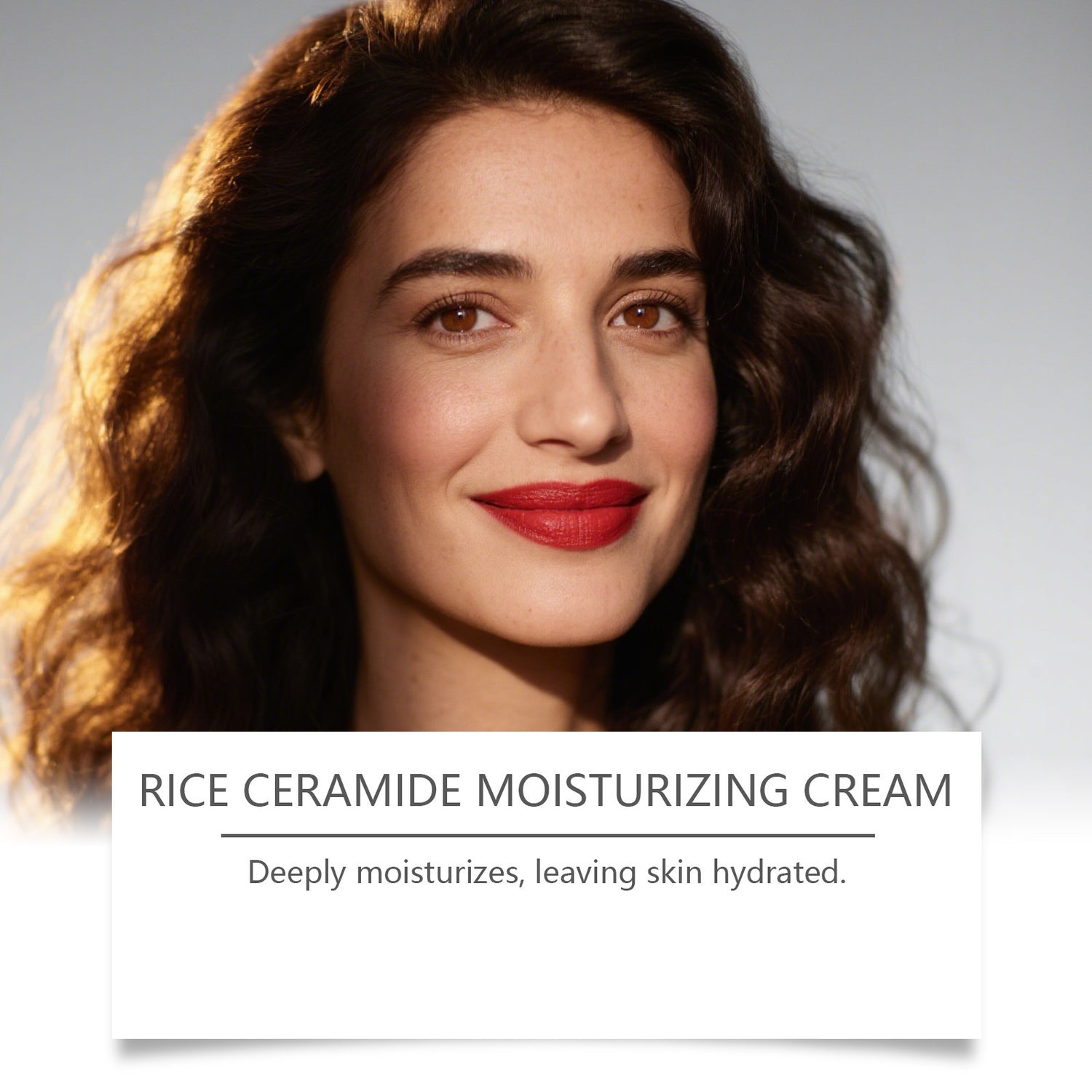 Rice Bran Moisturizing Face Cream Daily Moisturizing Facial Care To Improve Skin