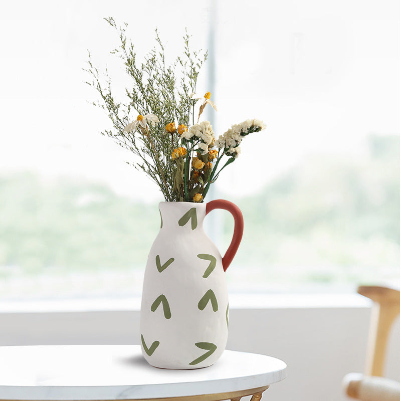 Ceramic Vase Decoration Living Room Home Decoration