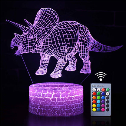 Colorful touch remote control LED visual light