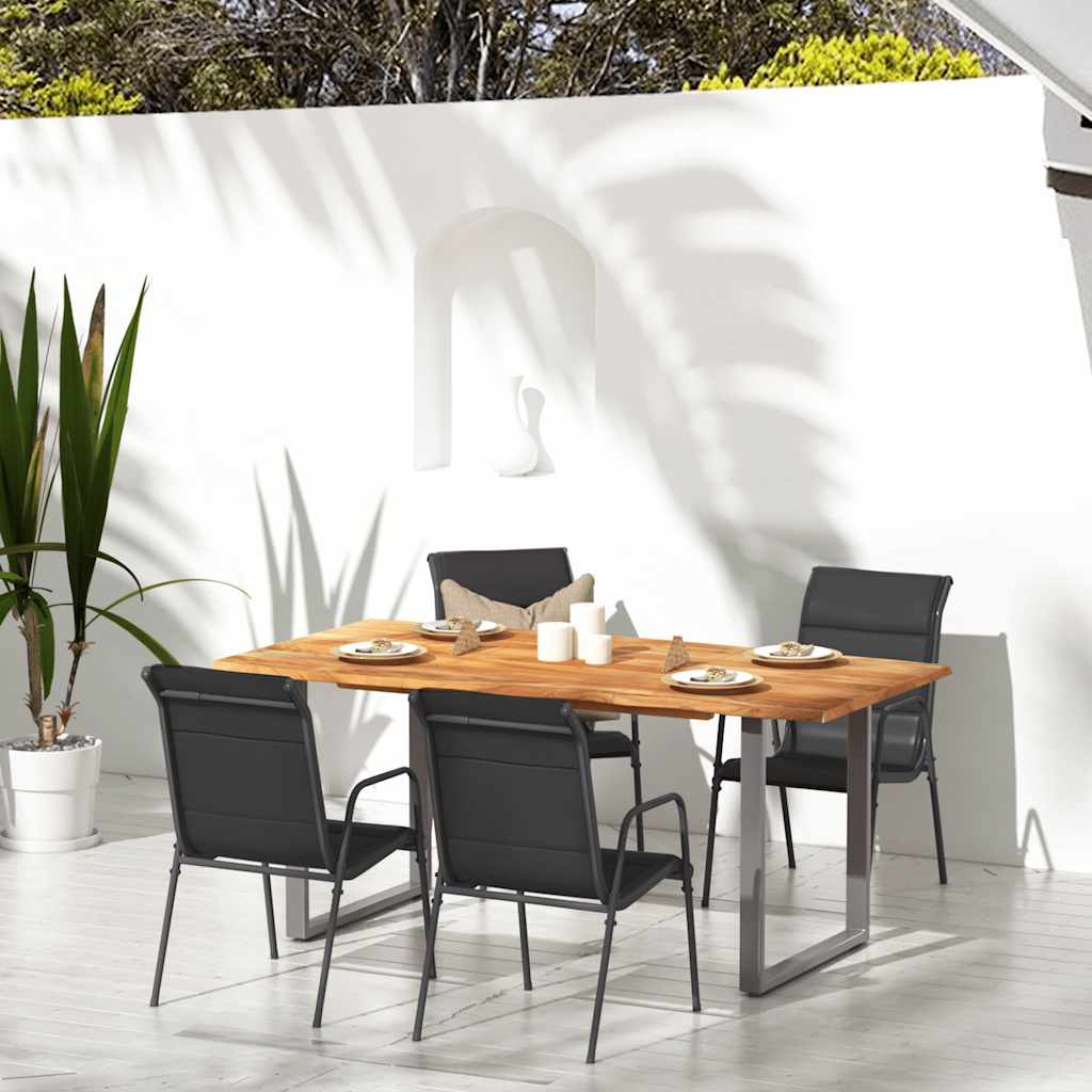 garden chairs (2 pieces) and Textilene   garden chairs