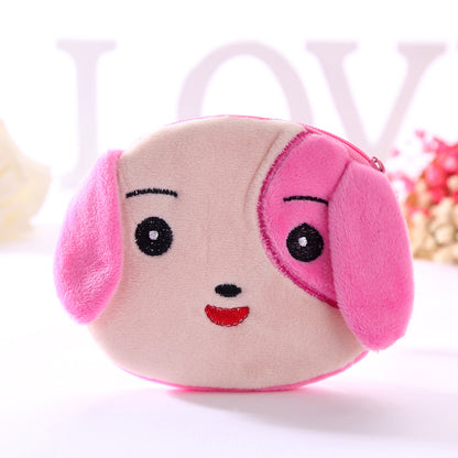 Plush Cute Coin Purse Cartoon Cloth Women&