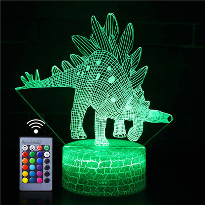 Colorful touch remote control LED visual light