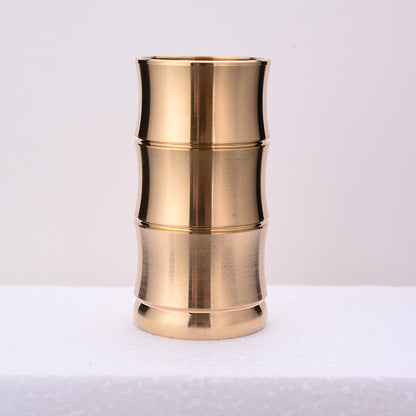 Tea Container Vintage Bamboo Vase Storage Container Ornaments