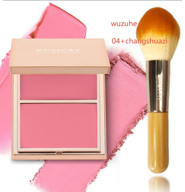 PHOFAY Double-Take Cream &amp; Powder Blush Duo
