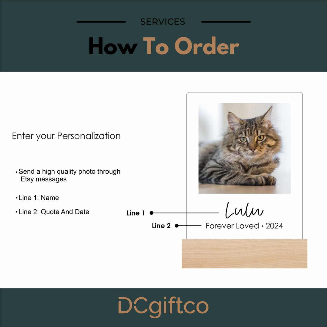 Personalized Pet Commemorative Plaque