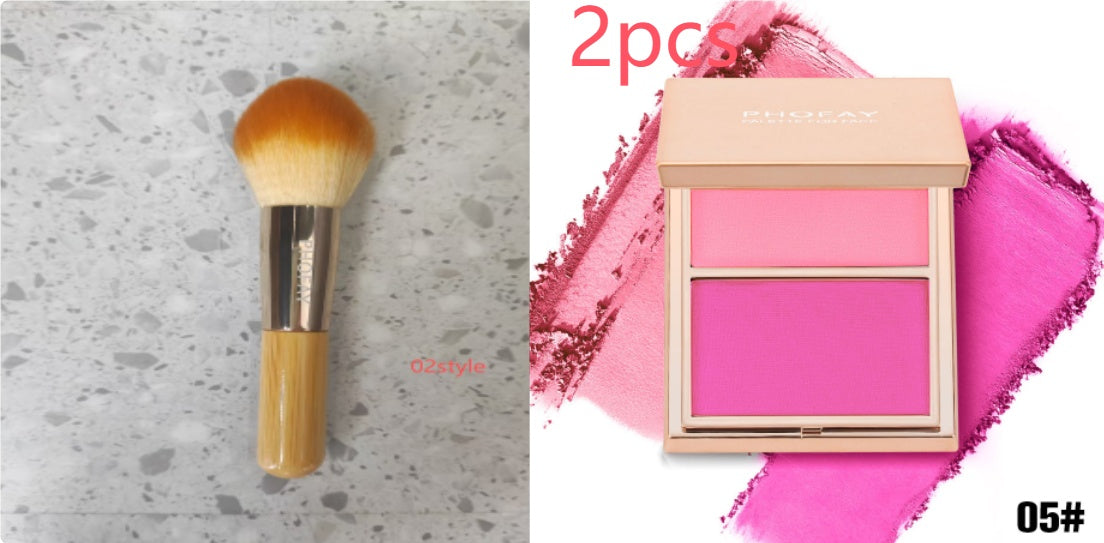 PHOFAY Double-Take Cream &amp; Powder Blush Duo