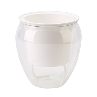 Transparent water container