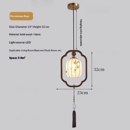 Chinese-style Aesthetic Pendant Light For The Living Room