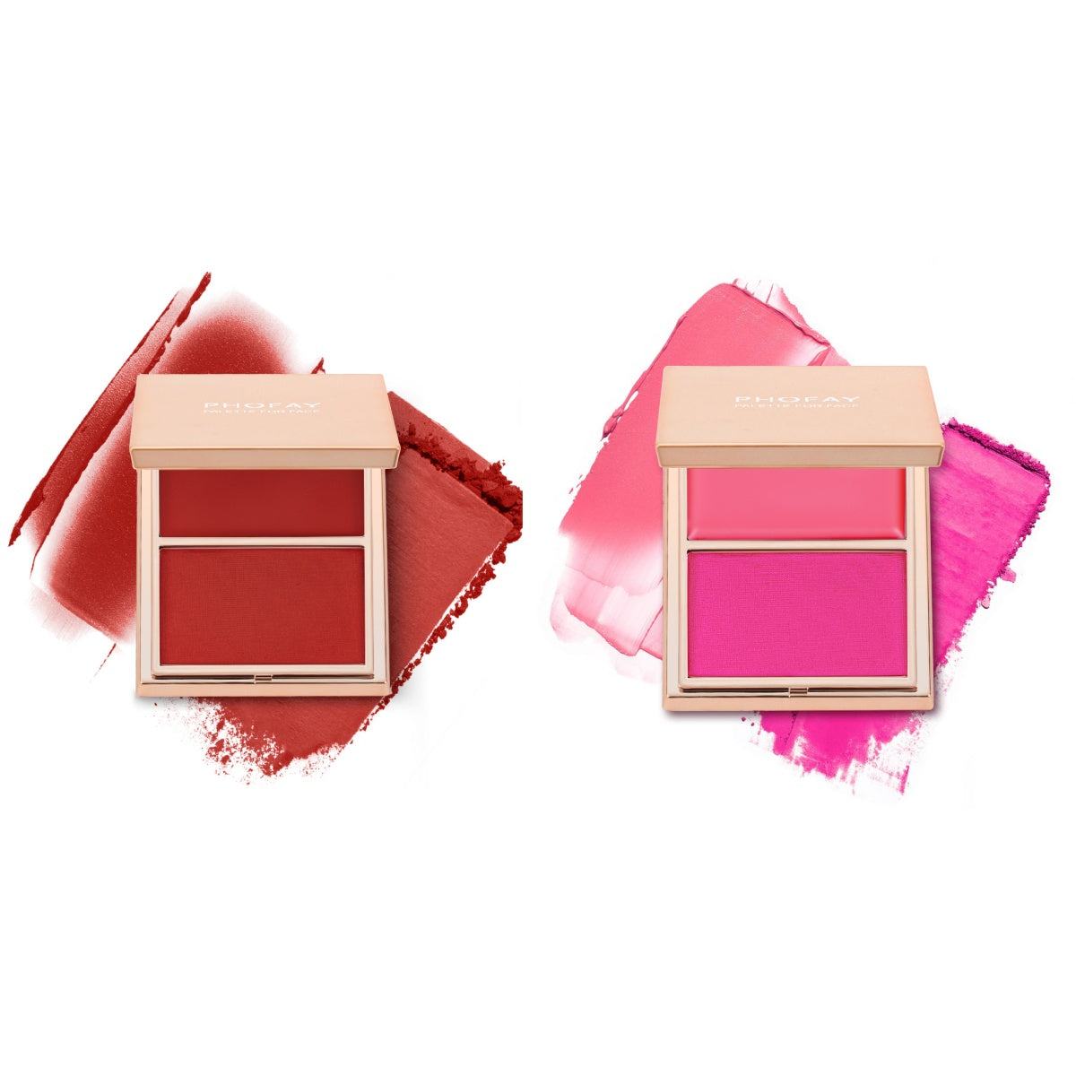 PHOFAY Double-Take Cream &amp; Powder Blush Duo
