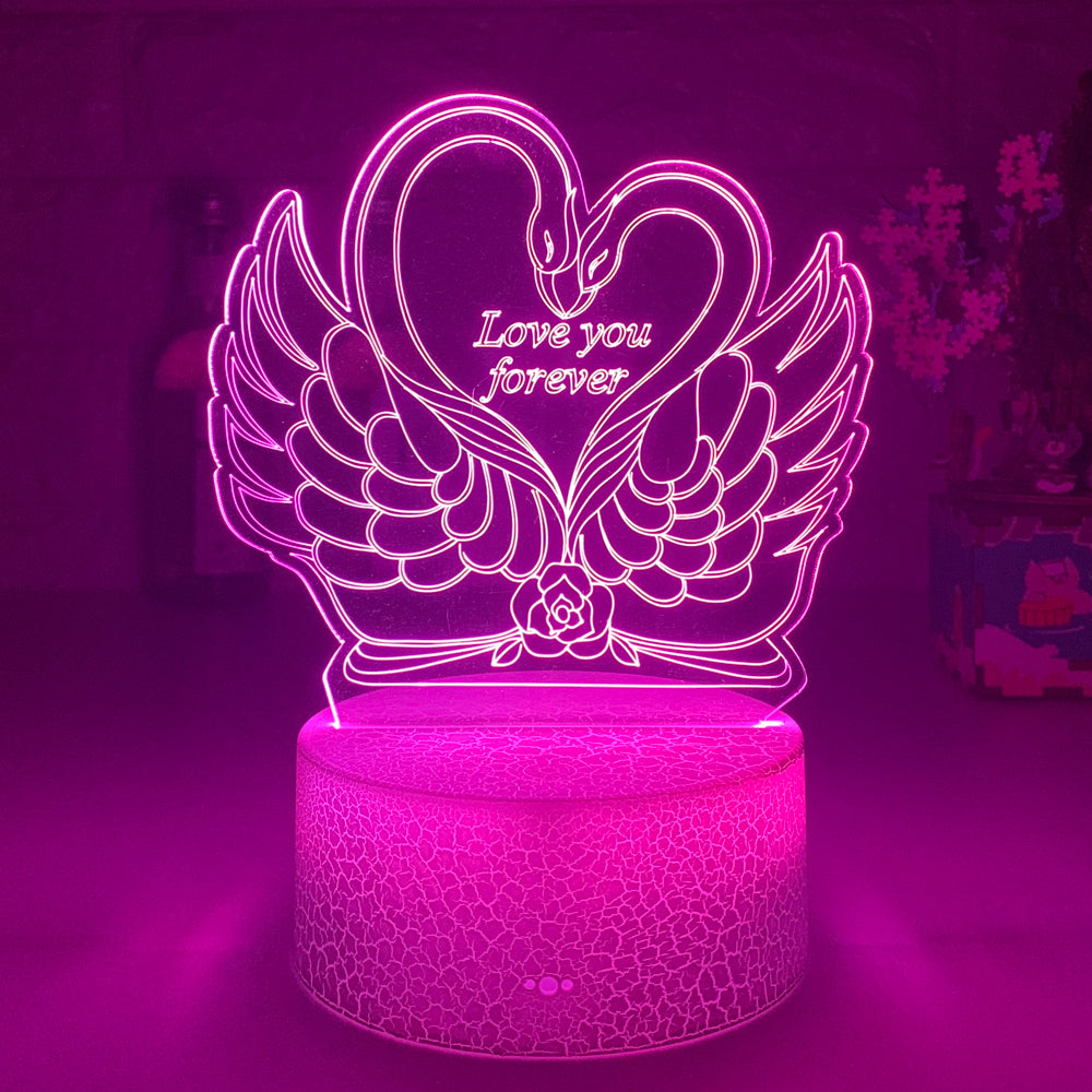 Colorful Touch Remote Control LED Visual Light