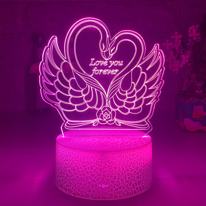Colorful Touch Remote Control LED Visual Light