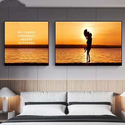 Bedroom bedside decoration