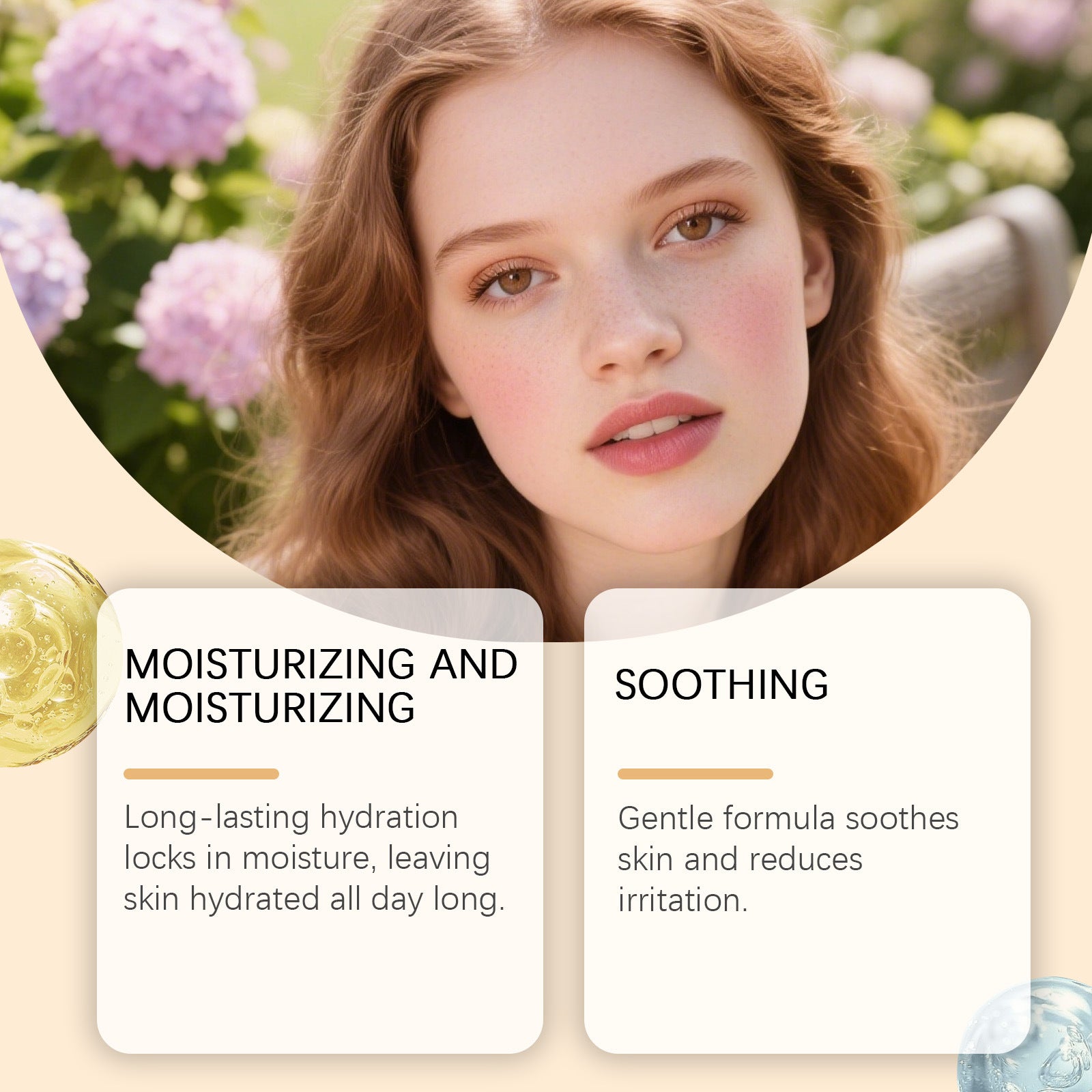 Rice Bran Moisturizing Face Cream Daily Moisturizing Facial Care To Improve Skin