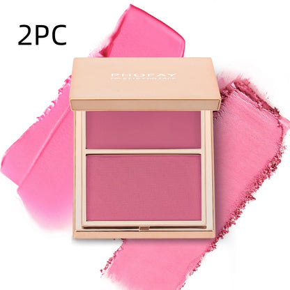 PHOFAY Double-Take Cream &amp; Powder Blush Duo