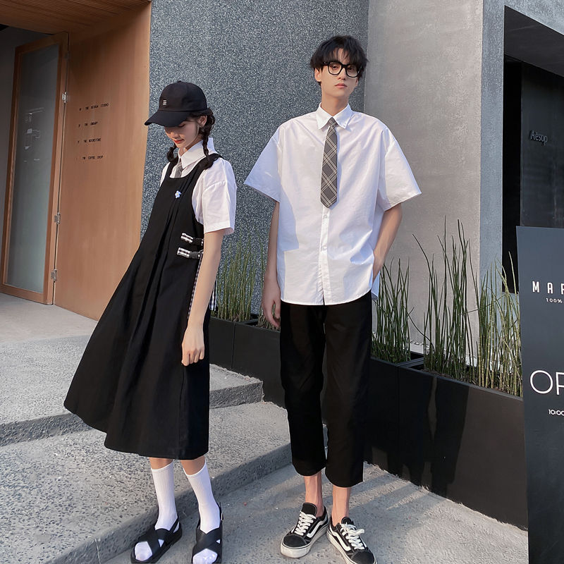 Korean style couple outfit