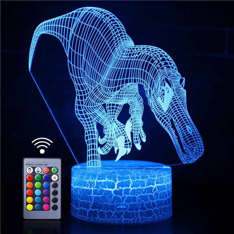 Colorful touch remote control LED visual light