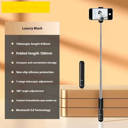 Mini All-in-One Phone Selfie Stick With Extended Bluetooth Shutter The Ultimate Photography Gadget
