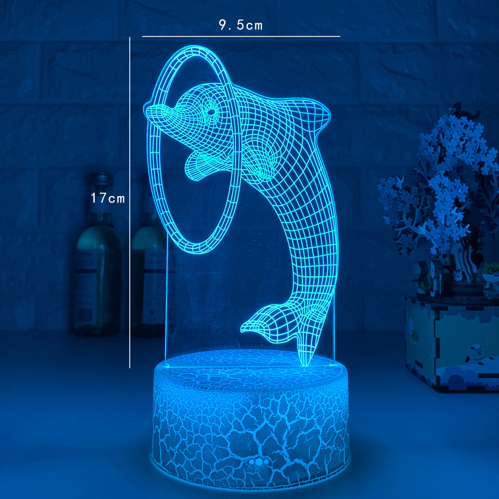 Colorful Touch Remote Control LED Visual Light