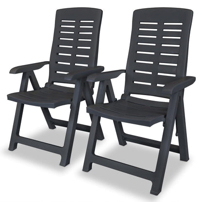 Adjustable Garden Chairs, 2 pcs.   Adjustable Garden Chairs
