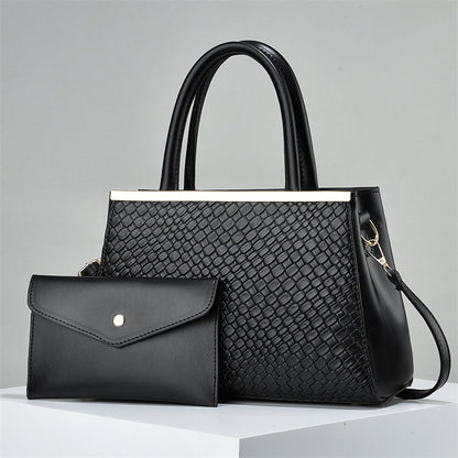 2 In 1 Bold Luxe Structured Handbag - Women&