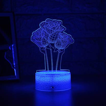 Colorful Touch Remote Control LED Visual Light