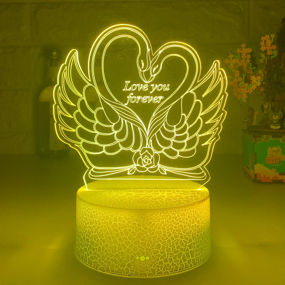Colorful Touch Remote Control LED Visual Light