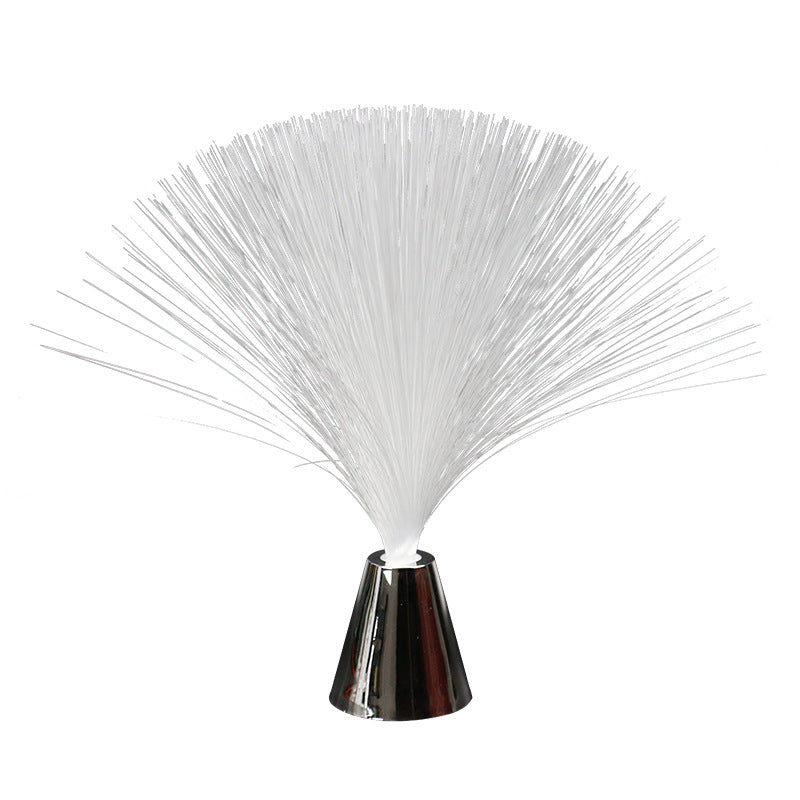 Colorful  Changing LED Fiber Optic Flower Light