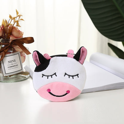 Plush Cute Coin Purse Cartoon Cloth Women&