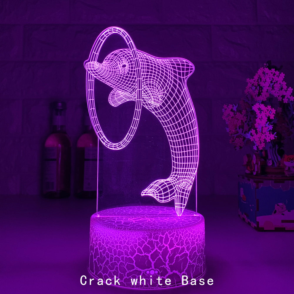 Colorful Touch Remote Control LED Visual Light